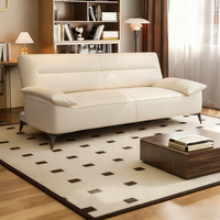 Nouveau Canapé-Lit Extensible et Pliable 2-en-1 2025 au Design Moderne, en Tissu Anti-Rayures pour Chat avec Cadre Métallique
