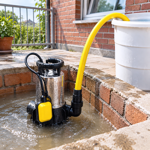 <span class=keywords><strong>Pompe</strong></span> submersible automatique en acier inoxydable pour <span class=keywords><strong>eaux</strong></span> usées 650W pour l'évacuation des inondations dans les cours et le changement d'eau des bassins à poissons - Product Image 3