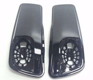 Alforjas para <span class=keywords><strong>HARLEY</strong></span> TOURING 5x7, tapas de altavoz, cubiertas de sonido con red de hierro negra, 2014, 2015, <span class=keywords><strong>2016</strong></span>, modelo fit <span class=keywords><strong>Harley</strong></span> - Product Image 1
