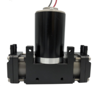 Pompe à air électrique miniature à diaphragme haute pression 12V24V CC 30lpm 60lpm 80lpm