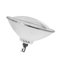 90 120 degrés LED haute baie pc abat-jour 19 pouces led diffuseur de lumière avec couvercle inférieur pour 100w industriel usine lumière