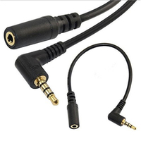 Câble d'extension audio stéréo pour casque, 3,5 mm mâle vers femelle