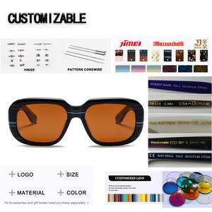 Gafas de Sol de Moda con Montura Completa de Acetato Biodegradable, Estilo Ojo de Gato, Polarizadas, con Degradado, de Lujo, Nueva Llegada - Product Image 2