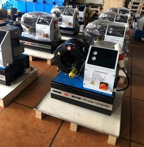 Paling praktis Crimping 6-51mm sepenuhnya otomatis 1/4 sampai 2 inci 220v 380v 1 fase 3 fase 13 mati selang mesin Crimping produsen - Product Image 1