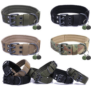 2022 Hochwertige Herstellung Taktische Designer-Halsbänder Robustes Nylon-Hundetraining-Schock halsband - Product Image 3