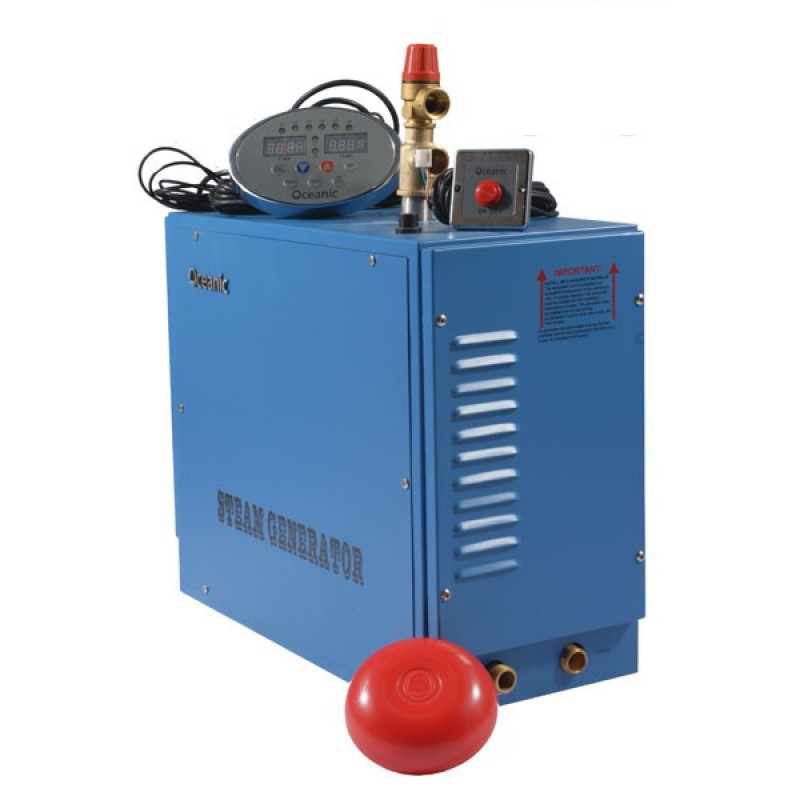 Drfeify Générateur de vapeur 3KW SPA Sauna Douche Automatique Descale