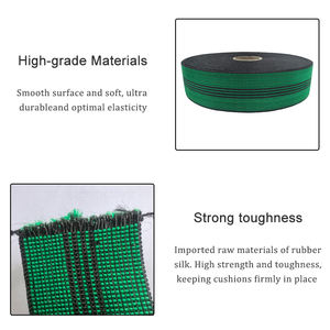 ZHIHE dayanıklı ağır elastik 2 inç kauçuk PP döşeme kemer kanepe malzeme donanım bant dokuma sapanlar mobilya aksesuarları - Product Image 3