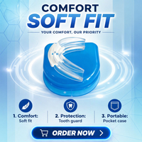Protège-dents anti-ronflement confortable pour un sommeil réparateur, dispositif anti-ronflement pour appareils dentaires, protège-dents anti-ronflement, protège-bouche anti-ronflement