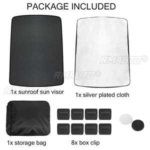 Parasoles para Techo de Auto Tesla Model Y 2021-2023, Cristal para Techo Corredizo Interior con Aislamiento UV/Térmico - Product Image 6