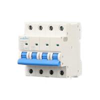 Disjoncteur miniature basse tension 4P HTB3-80-4P 6KA en matériau PA66 certifié CE