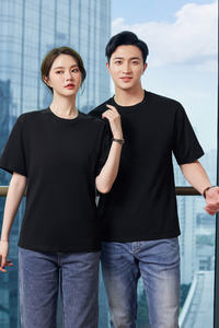 T-shirt Casual a maniche corte da uomo in cotone 100% di alta qualità, ampia, marca di moda estiva, stile <span class=keywords><strong>taglie</strong></span> forti - Product Image 3