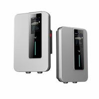 Chargeur mural pour véhicules électriques monophasé 7kW/9.6kW/11.5kW certifié FCC SAE J1772 Type 1 - IP65 OCPP1.6J/RFID/WiFi pour usage domestique et commercial