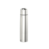 Gourde isotherme portable en forme de balle avec logo personnalisé, bouteille d'eau réutilisable, thermos de voyage