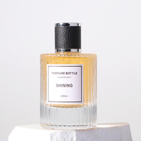 Bouteilles de parfum vides en verre de luxe vides à rayures verticales au meilleur prix