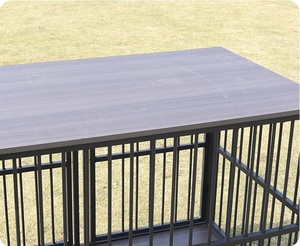Moderna y <span class=keywords><strong>Grande</strong></span> Casa/Caseta <span class=keywords><strong>para</strong></span> Perros de Madera y Metal, Resistente al Viento, <span class=keywords><strong>para</strong></span> Interiores/Exteriores, Jaula <span class=keywords><strong>para</strong></span> Mascotas a Precio Económico - Product Image 6