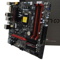 Sup Ermicro C7H170-M carte mère Intel H170 avec DDR4 SATA3 nouvelle utilisée pour Beijing SATA Radmi Note 9 Pro 512GB HDM I DP M ATX + Box