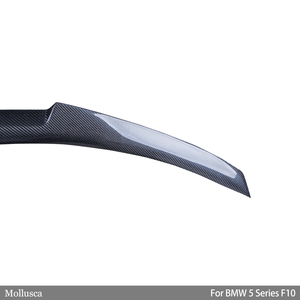 For 5 Series F18 /F10 M5 Sedan M4 Style Carbon Fiber <b>Rear</b> <b>Spoiler</b> Trunk Wing 2009-2016 - Product Image 5