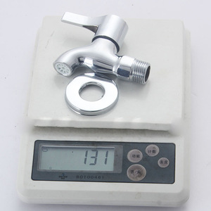 Grifo de Lavabo de Pared con Monomando, Válvula de Latón, Estilo Minimalista, para Uso en Exteriores - Product Image 2