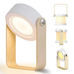 Foldable Touch LED <b>Night</b> <b>Light</b> Dimmable Reading Portable Lantern Lamp <b>USB</b> Rechargeable for Children Kids Gift Bedside Bedroom - Product Image 1
