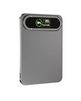 Nouvelle batterie externe magnétique sans fil avec écran TFT numérique, chargeur portable 5000 mAh avec fonction de support de batterie semi-solide
