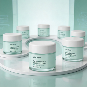 Crema Calmante con Pantoteno B5 OEM, Hidratante Facial Suave, Apoya la Barrera Cutánea, Calma la Piel Sensible y Estresada, Cuidado Facial Diario - Product Image 5