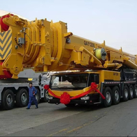 Grue tout-terrain super robuste QAY1200 de 1200 tonnes pour le projet d'installation de turbines éoliennes