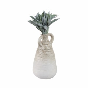 Vaso Anfora Moderno in Terracotta, Vaso per Fiori Testurizzato per Decorazione di Casa, Camera da Letto, Ufficio e Tavolo - Product Image 2
