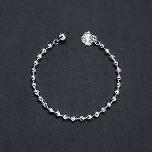 Bracelets à breloques tendance pour femmes, prix de gros abordable, ensemble de bracelets plaqués argent - Product Image 3