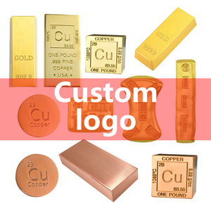 سبائك نحاس نقية بنسبة 99.99٪ بالجملة، قضبان نحاسية مخصصة بوزن 1 كجم - Product Image 2