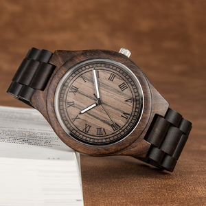 <span class=keywords><strong>Montre</strong></span> Homme Relogio Masculino <span class=keywords><strong>Montre</strong></span>-bracelet Affichage Analogique Logo Personnalisé Quartz <span class=keywords><strong>Montre</strong></span> en Bois Sandale - Product Image 2