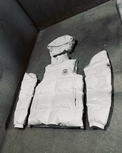 Blouson matelassé personnalisé pour homme – Vente en gros – Hiver – Duvet – Fermeture éclair – Rembourrage bouffant – Amovible – Coupe <span class=keywords><strong>oversize</strong></span> – Lourd - Product Image 2