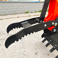 Mini-excavatrice privée la moins chère, 1 tonne, 1,8 tonne, mini-pelleuse, machine de terrassement, excavatrice de 2,5 tonnes à vendre