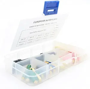 30PCS 자동차 퓨즈 토르피도 퓨즈 세트 5A 8A 16A 20A 25A 30A + 1PCS 퓨즈 클립 블랙 - Product Image 4
