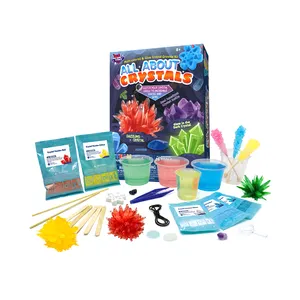 STEM Projects for Kids All About Crystal Growing Experiment Kit DIY Set Gifts for Teenage Girls Boys Ages 8+ and Up