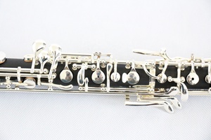 Oboe en <span class=keywords><strong>bois</strong></span> composite, tonalité Do, plaqué argent, système semi-automatique complet de conservatoire, <span class=keywords><strong>bois</strong></span> composite - Product Image 4