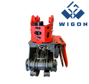 WIGON New Arrival Excavator <b>Hydraulic</b> Grab Saw Tree <b>Cutter</b> Log Cutting Grapple Diameter 400mm - Product Image 4