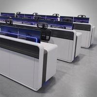 Tables de poste de travail pour console de salle de contrôle d'opérateur