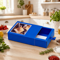 Personnalisation de boîtes à tiroirs, personnalisation de boîtes en carton blanc, boîte d'emballage artisanale écologique en gros