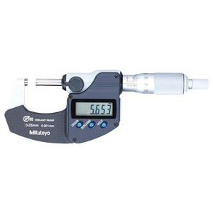 Mitutoyo Digital <b>Micrometer</b> 293-240-30 0.001 Mm Resolution Stainless Steel Waterproof Electronic Caliper Mdc-25px - Product Image 3