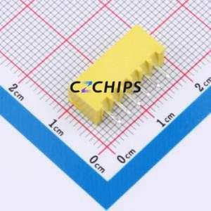 BX-XH2.54-6PZZ-Y Wire-to-Board Pin Header Through hole Component (THT),P=2.54mm Connector 1x6P 2.5mm Through Hole XH - Product Image 2