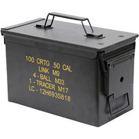 Boîte à munitions en métal PA108 Fat 50 Cal Iron Ammo Can avec prise en charge de la personnalisation OEM