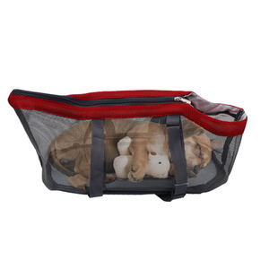Foldable Breathable Pet Carrier For Cats And Dogs Large Capacity Semi Circle Mesh Design - Product Image 3