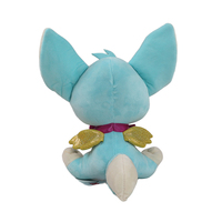 Peluche Renard Bleu Sprite en Gros, Animal en Peluche Ultra Doux en Tissu Coton PP 31-50cm, Cadeau Personnalisé OEM pour Enfants, Halloween