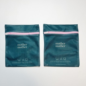 Bolsas de Malla de Poliéster Personalizadas con Cremallera <span class=keywords><strong>para</strong></span> Lavadora Lencería Delicada Sujetador Medias <span class=keywords><strong>Bolsa</strong></span> de Lavado Pequeña Mini - Product Image 2