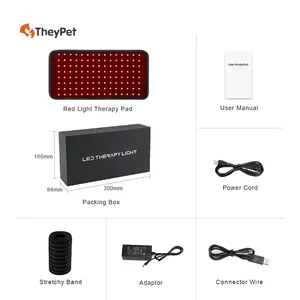 Couverture de cheval physique LED thérapie par la lumière rouge ceinture de cheval coussin de luminothérapie pour animal de compagnie thérapie par la lumière infrarouge de haute qualité