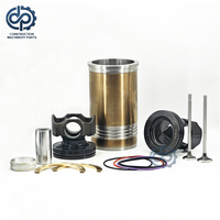 Kit de chemises de cylindre de moteur 3406 3408 3412, jeu de segments de piston 192-2208 192-9322 317-8766 253-1752, pièces de moteur d'excavatrice