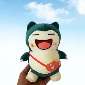 30cm Pokemoned Snorlax juguetes de peluche Anime nuevo raro Super suave muñeco de peluche para regalo de Navidad 12 pulgadas caliente Snorlax almohada