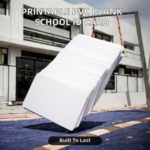 Carte d'identité scolaire en PVC imprimable, magnétique, gaufrée, sérigraphiée, CR80 85,5x54x0,76mm, carte vierge blanche personnalisée - Product Image 5