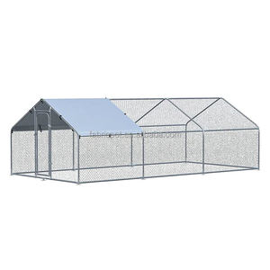 Poulailler mobile personnalisé et clôture pour lapins Filet métallique imperméable et respirant Vente en gros de cages en acier inoxydable en métal - Product Image 1