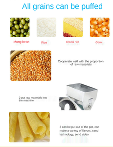Mini extrudeuse d'aliments, pour servir des collations, du blé et de haute qualité, appareil à usage professionnel, vente en gros, - Product Image 6